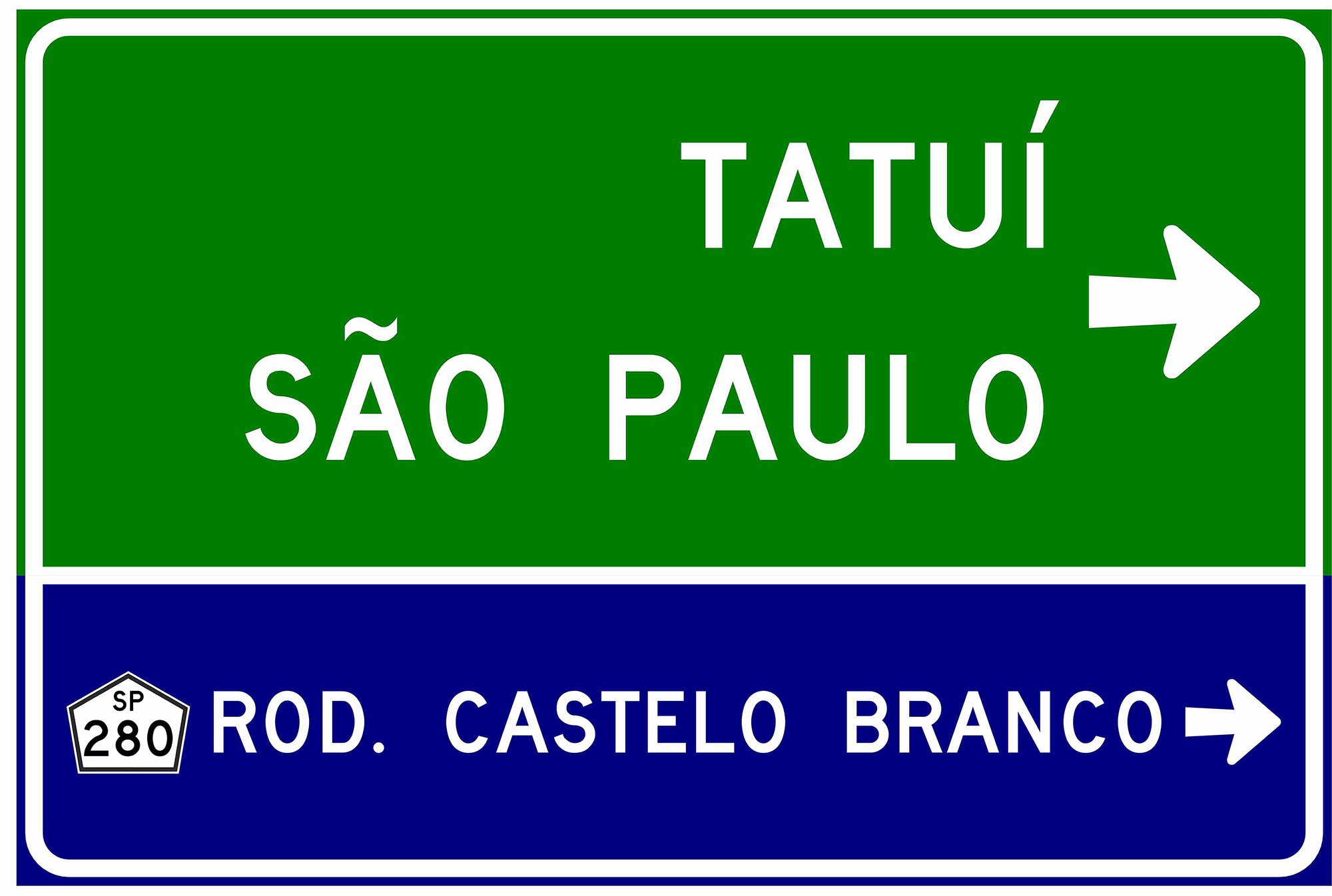 cores placas de transito brasil
