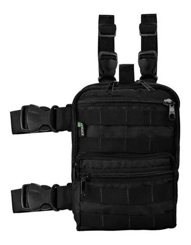 Pochete de perna feminina esportiva