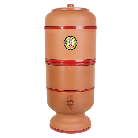 moringa de barro para água