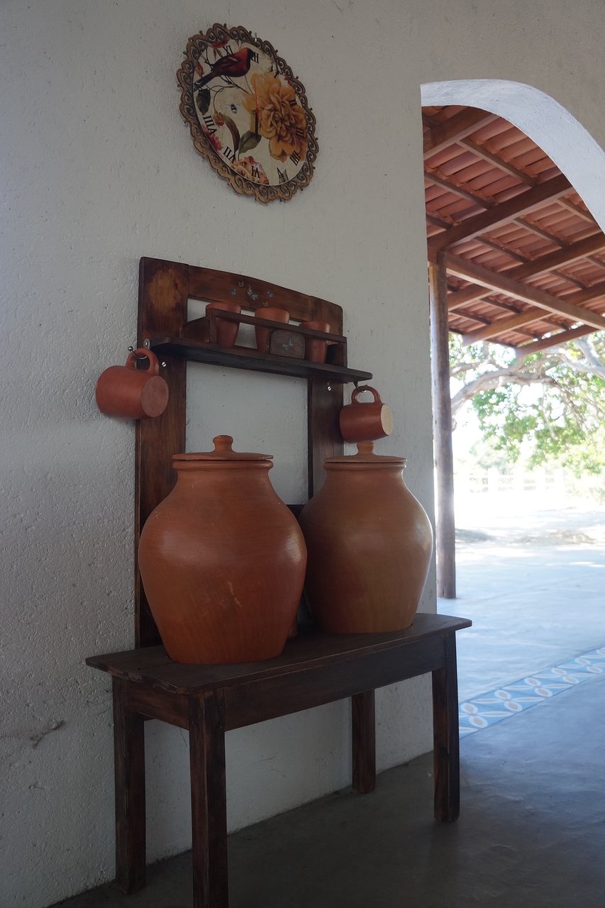 pote de barro artesanal