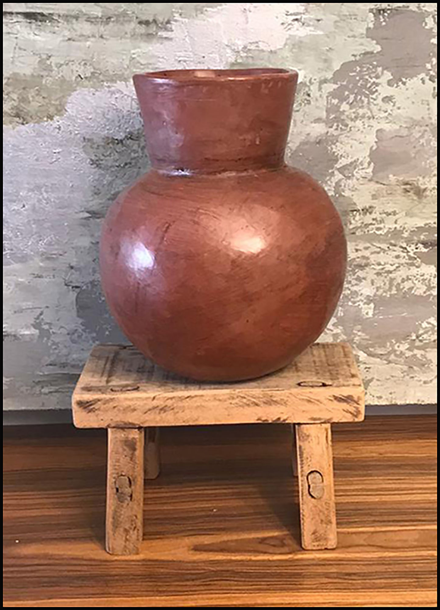 pote de barro gelado