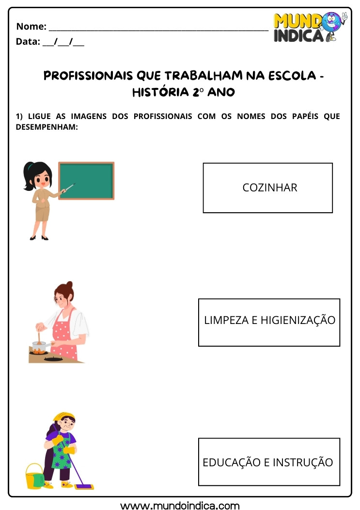 valorização dos funcionários da escola atividades