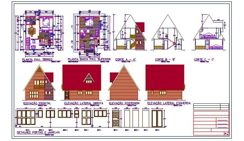 projeto hidráulico casa