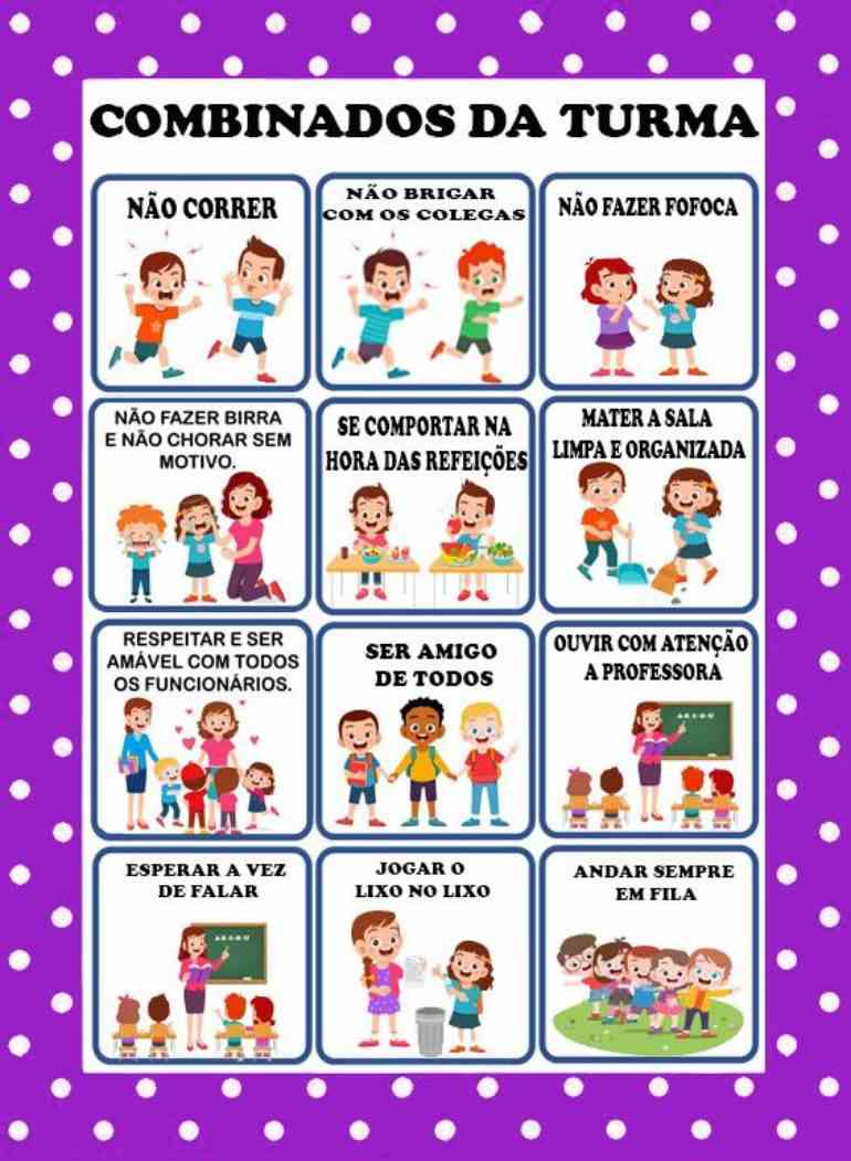 regras para atividades artísticas