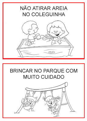 combinados para brincadeiras educativas