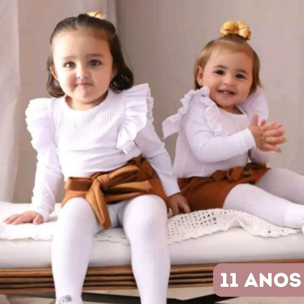 saia branca de tule infantil