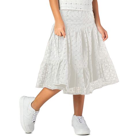 saia branca para batizado
