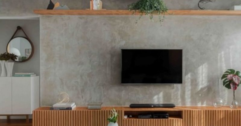 Rack para TV sem painel