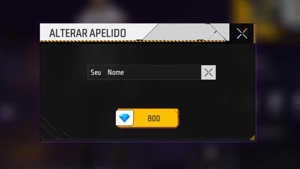 símbolos para nome de usuário