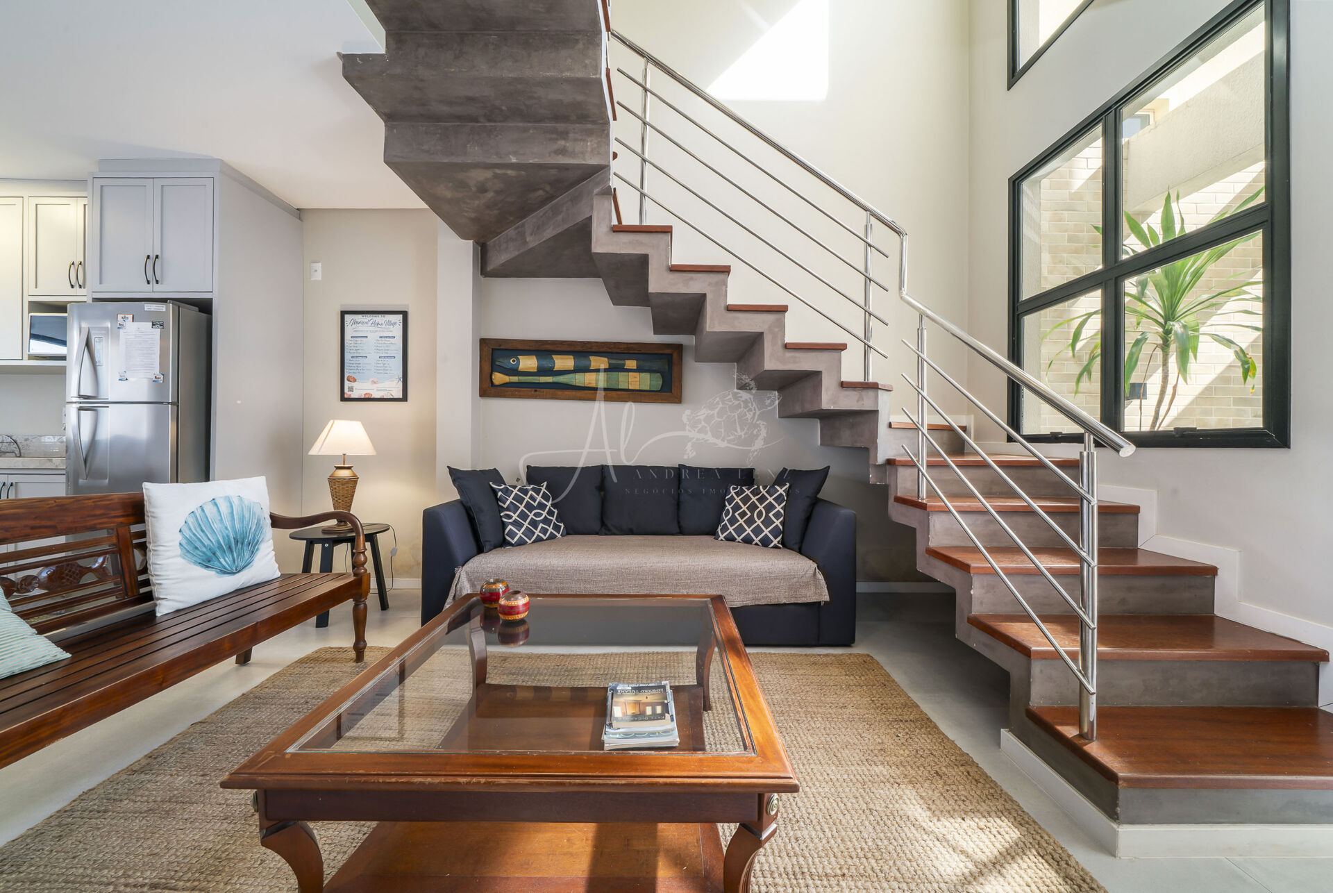 sobrado em L com 2 pavimentos