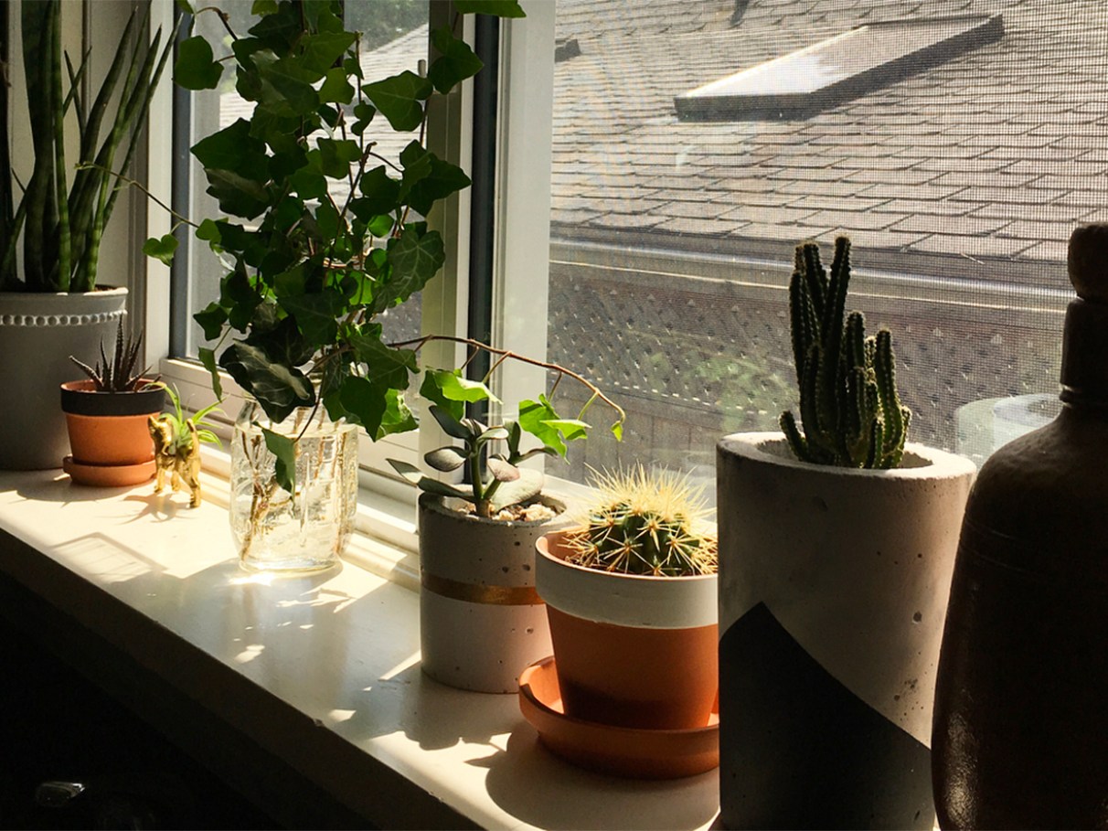 Soleira de pedra para janela