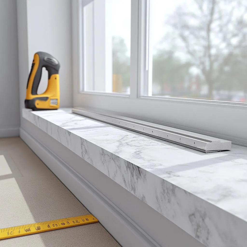 Soleira para janela de madeira