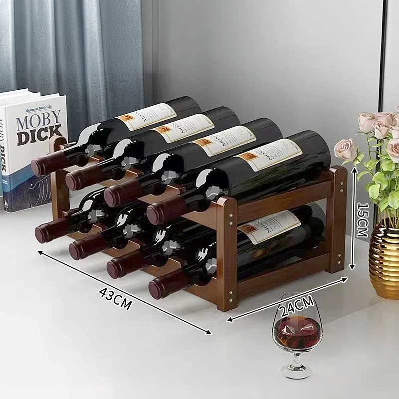 Suporte para vinho retrátil