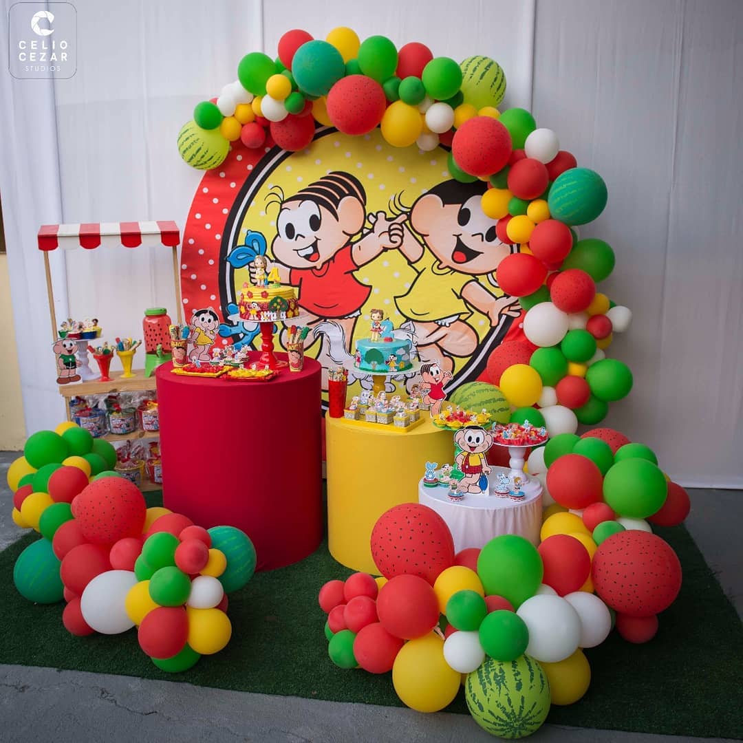 tema festa infantil menina