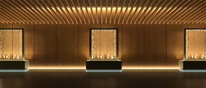 Madeira ripada em tetos