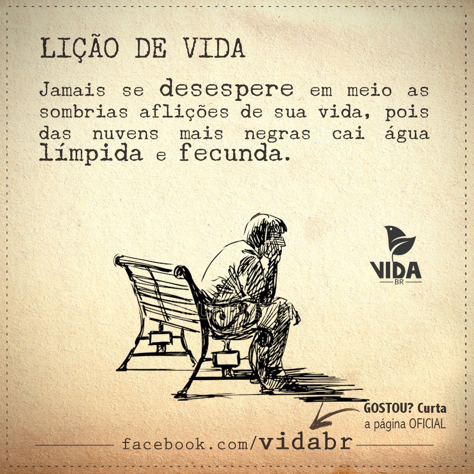 mensagens de reflexão sobre a vida e seus desafios