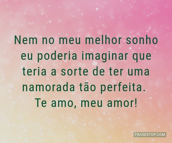 textos curtos para namorada