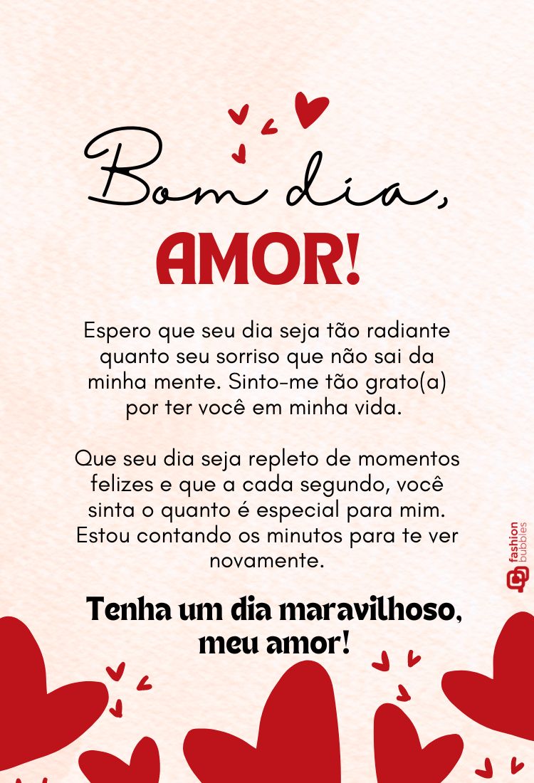declaração de amor para namorada
