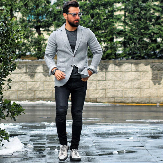 blazer masculino de moletom