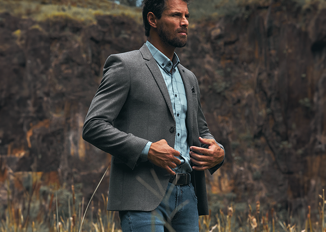 blazer masculino preto