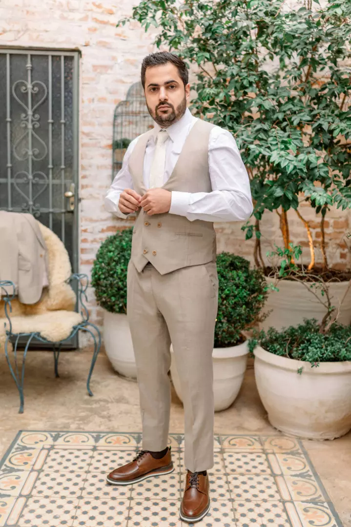 traje passeio completo masculino