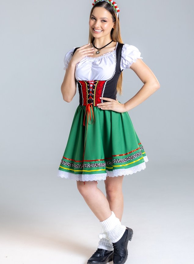 Vestido/Saia Dirndl