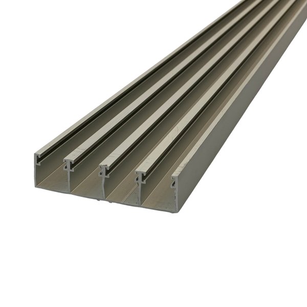 Trilho para porta de correr de vidro temperado