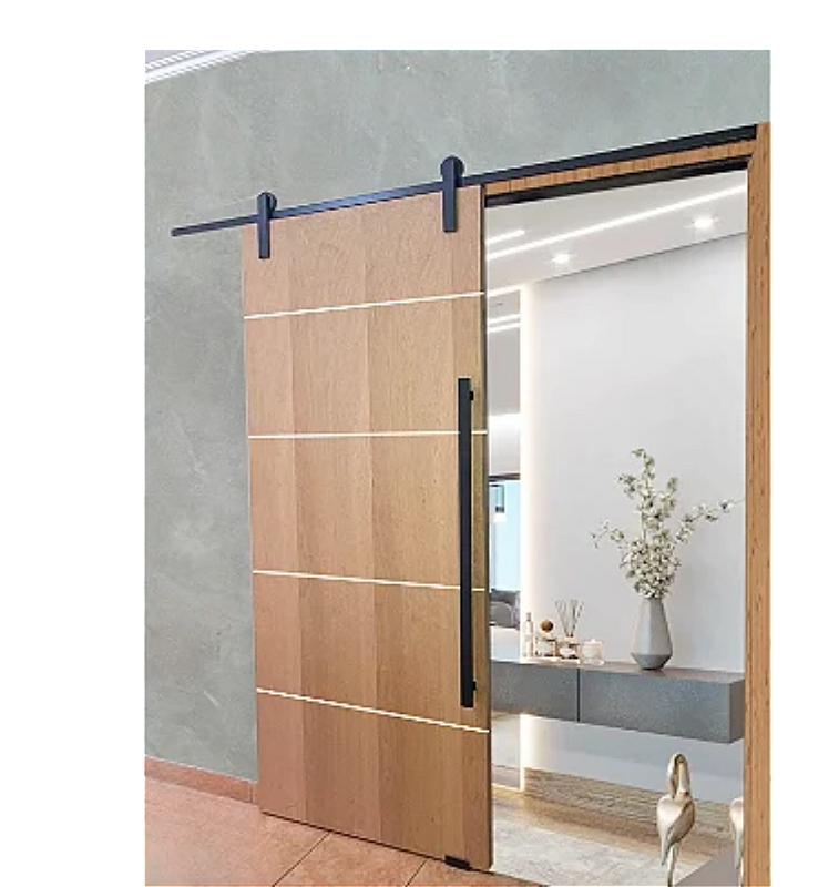 Kit roldana aparente porta de correr