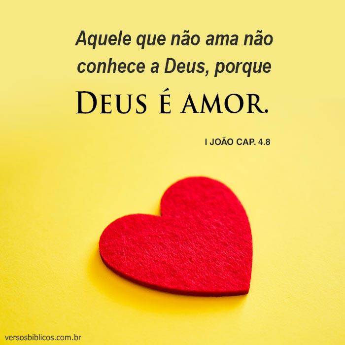 versículos inspiradores sobre o amor de deus para fortalecer a fé