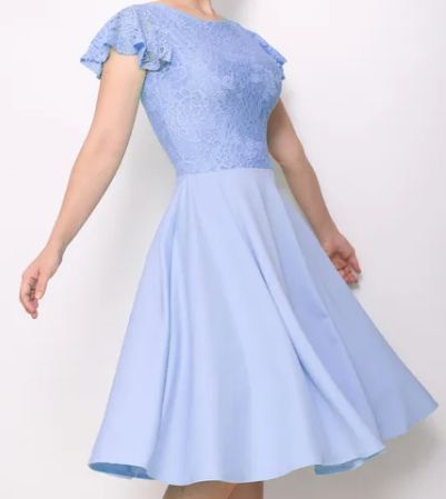 vestido azul tiffany curto para casamento