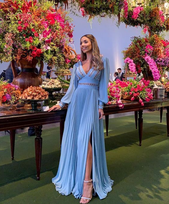 vestido para casamento de dia e tarde