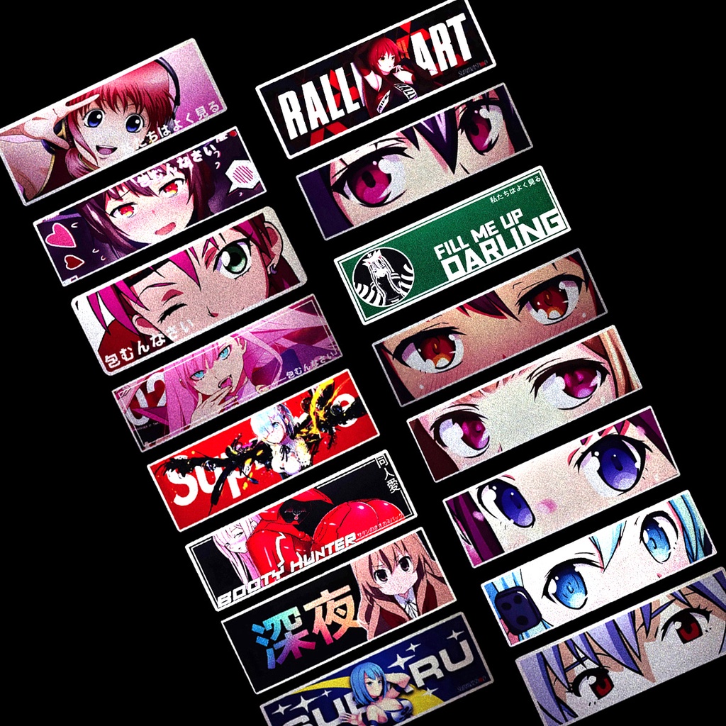 adesivo vinil anime