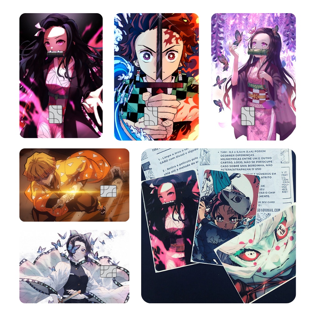 adesivo notebook anime