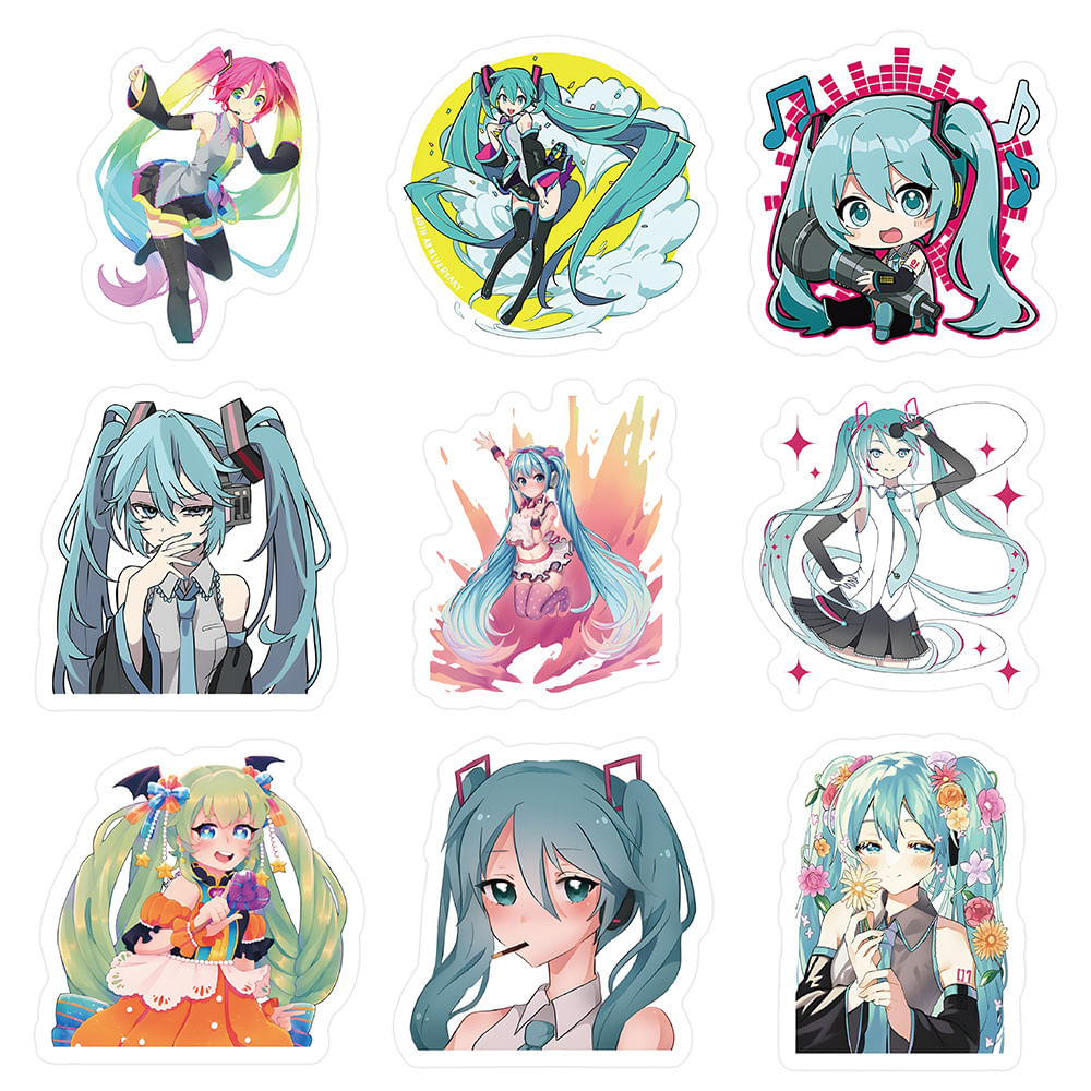 adesivo celular anime
