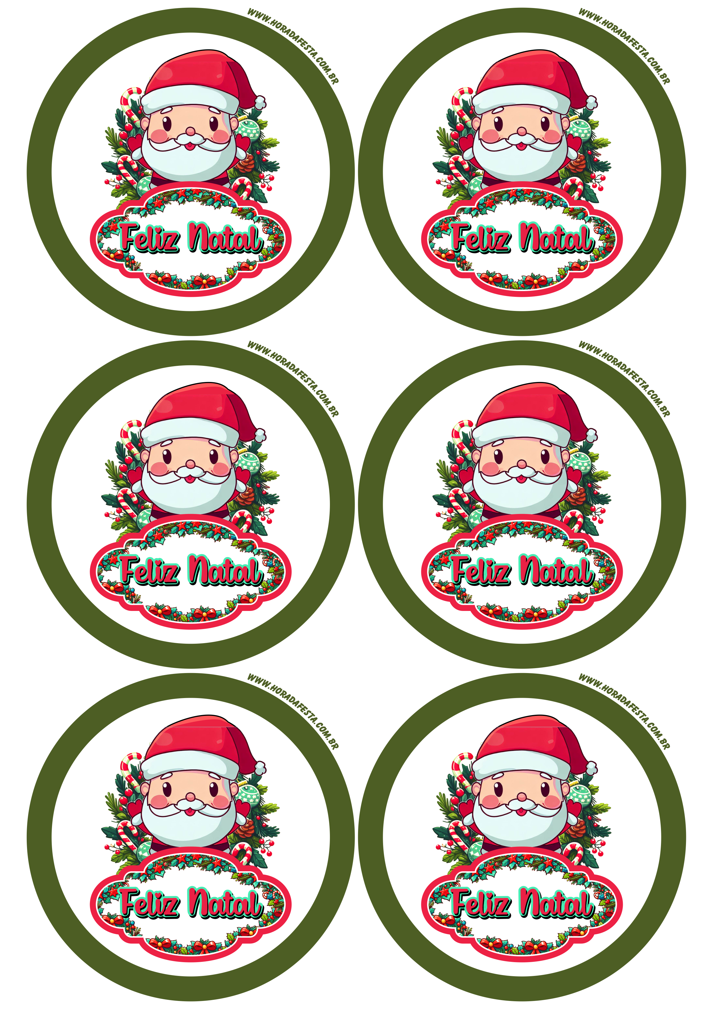 adesivo de natal atacado