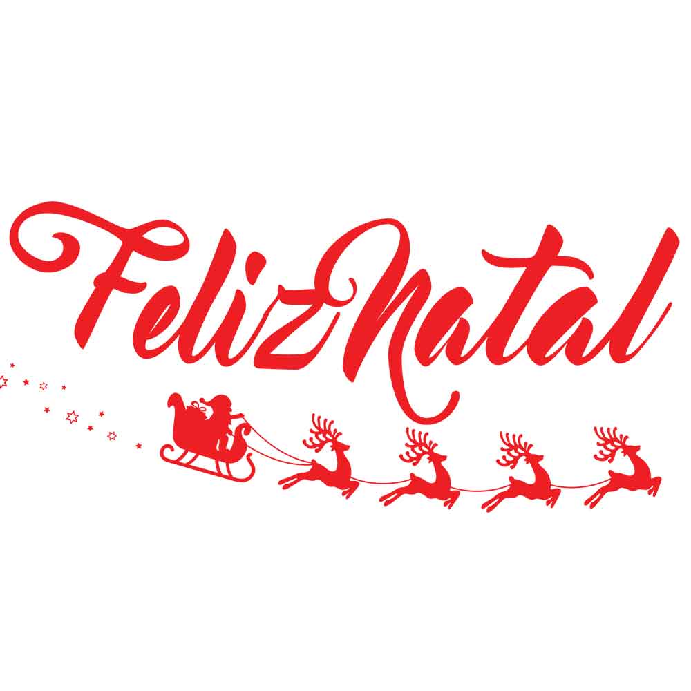 adesivo para presente de natal