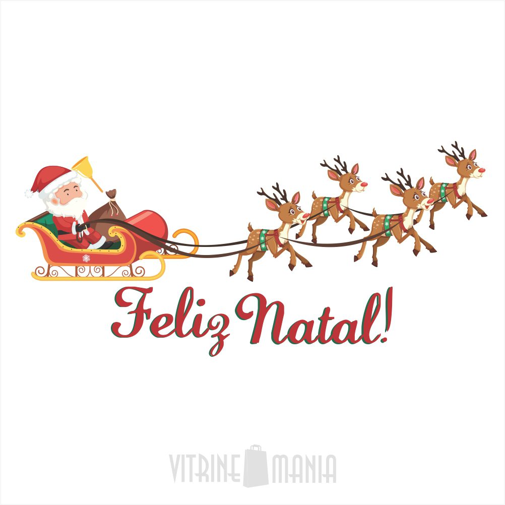 adesivo personalizado natal