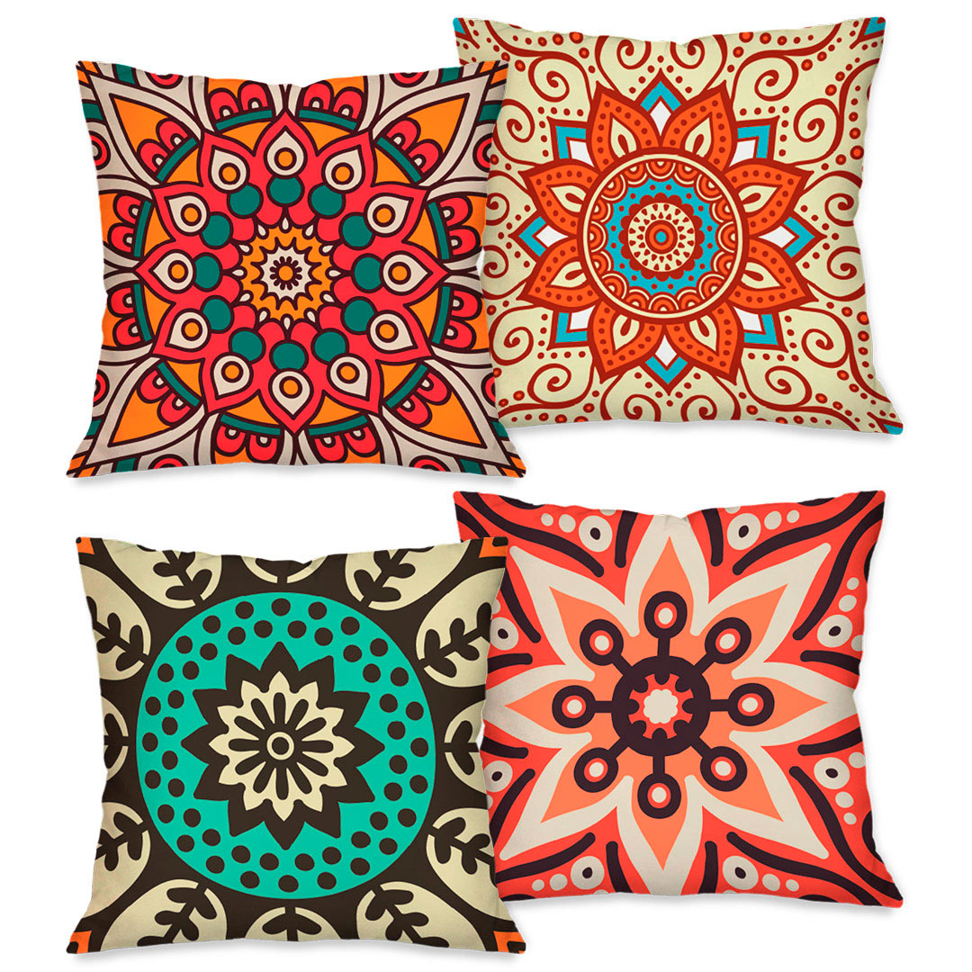 ideias de decoração com almofadas coloridas