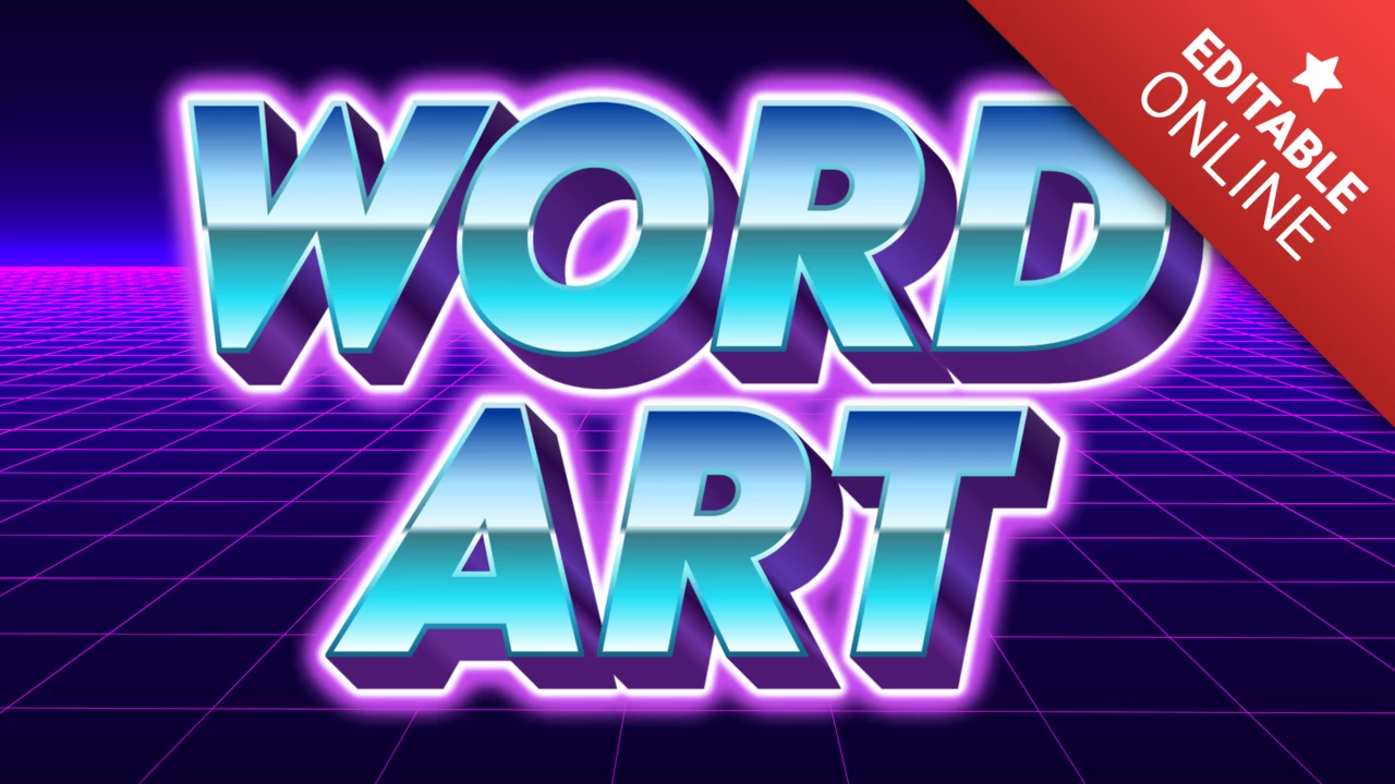 arte digital com texto
