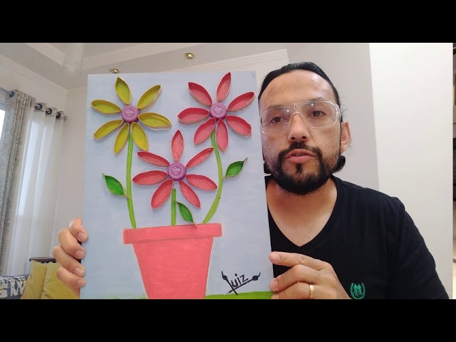 montagem artística simples