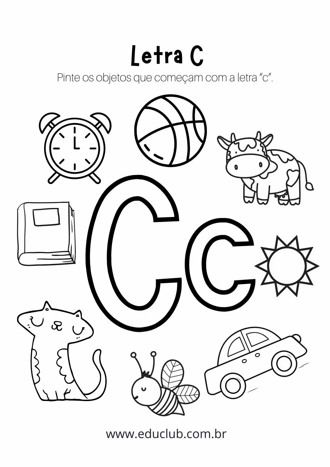 poema com a letra C