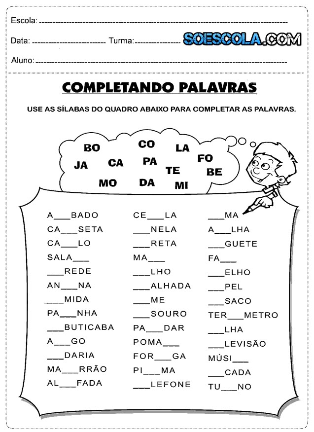 exercícios de interpretação de texto 3º ano