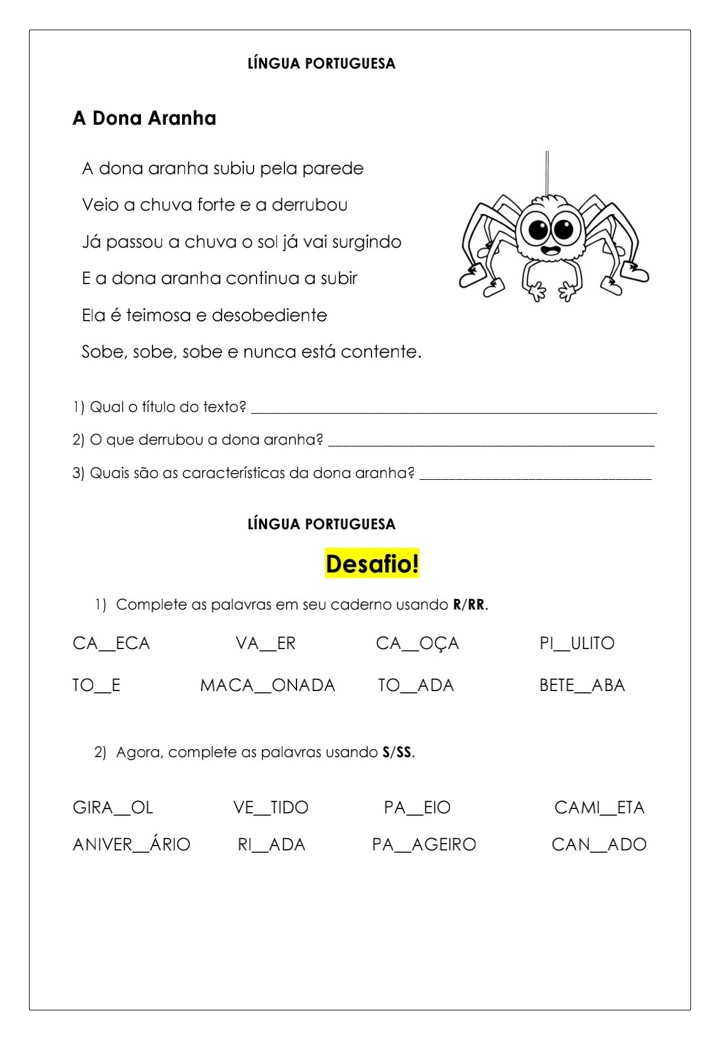 planos de aula português 3º ano