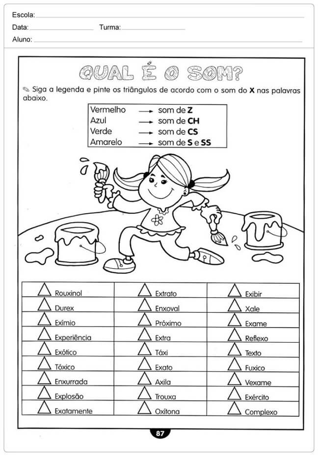 exercícios de interpretação de texto 3º ano