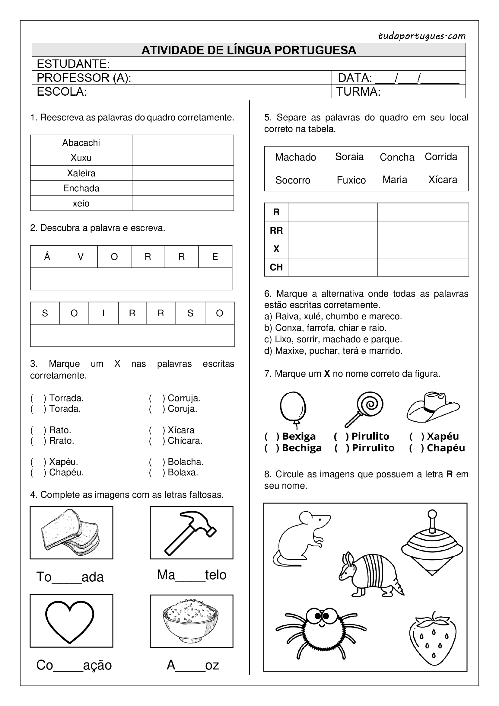 gramática para 3º ano fundamental