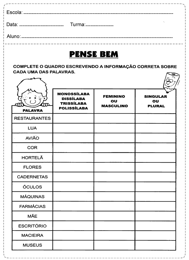 bncc português 3º ano atividades
