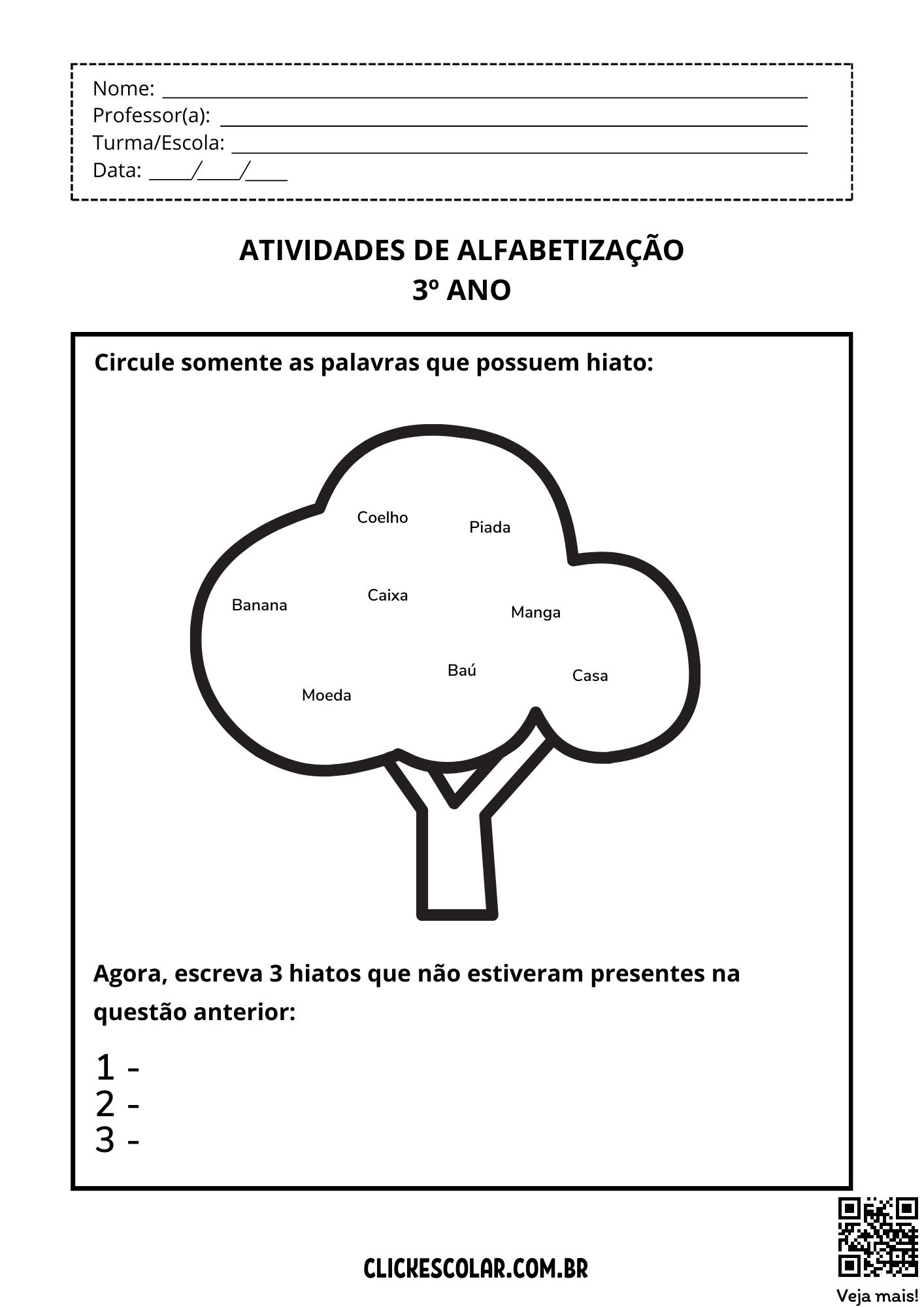 atividades de alfabetização 3 anos pdf