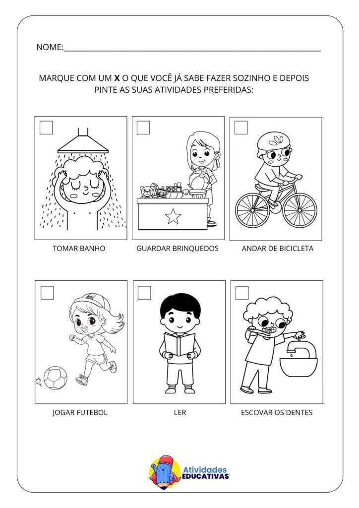 exercícios de matemática para 1 ano fundamental