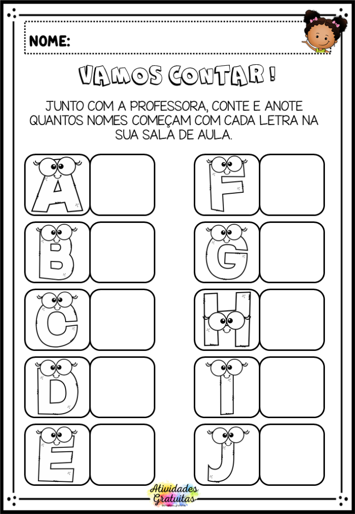 atividades lúdicas para primeiro ano