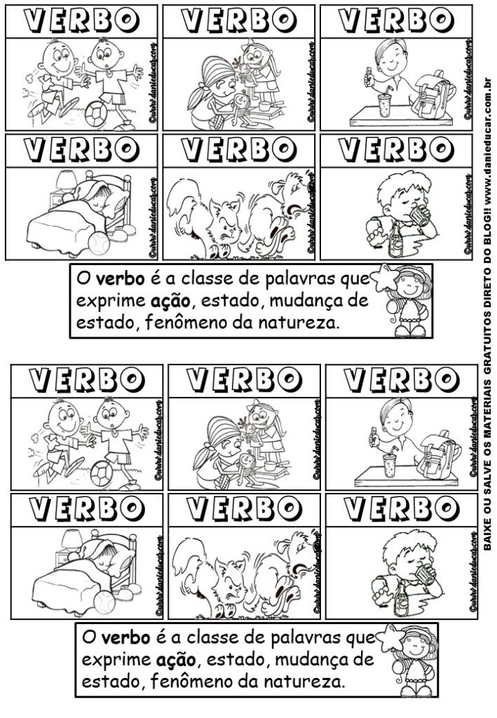 tempos verbais 3 ano atividades